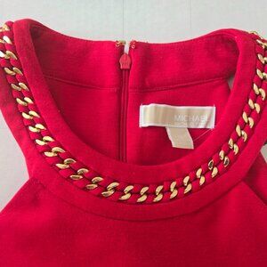 Red Michael Kors dress